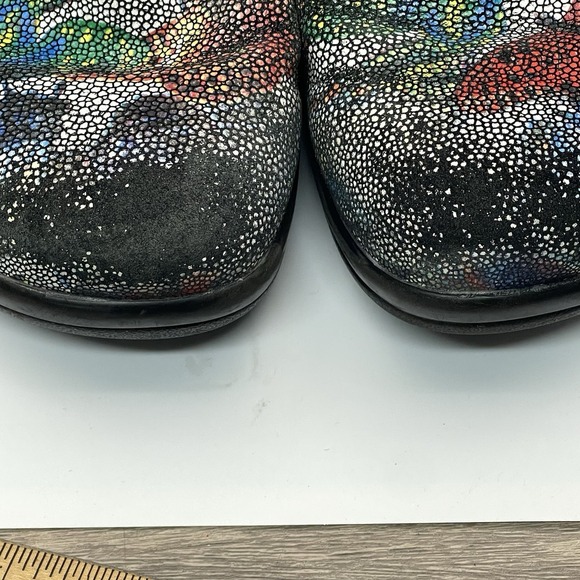 Alegria KAY-389 Leather Clogs Size 40 US 9 Slip Resistant Multicolor - Picture 7 of 8